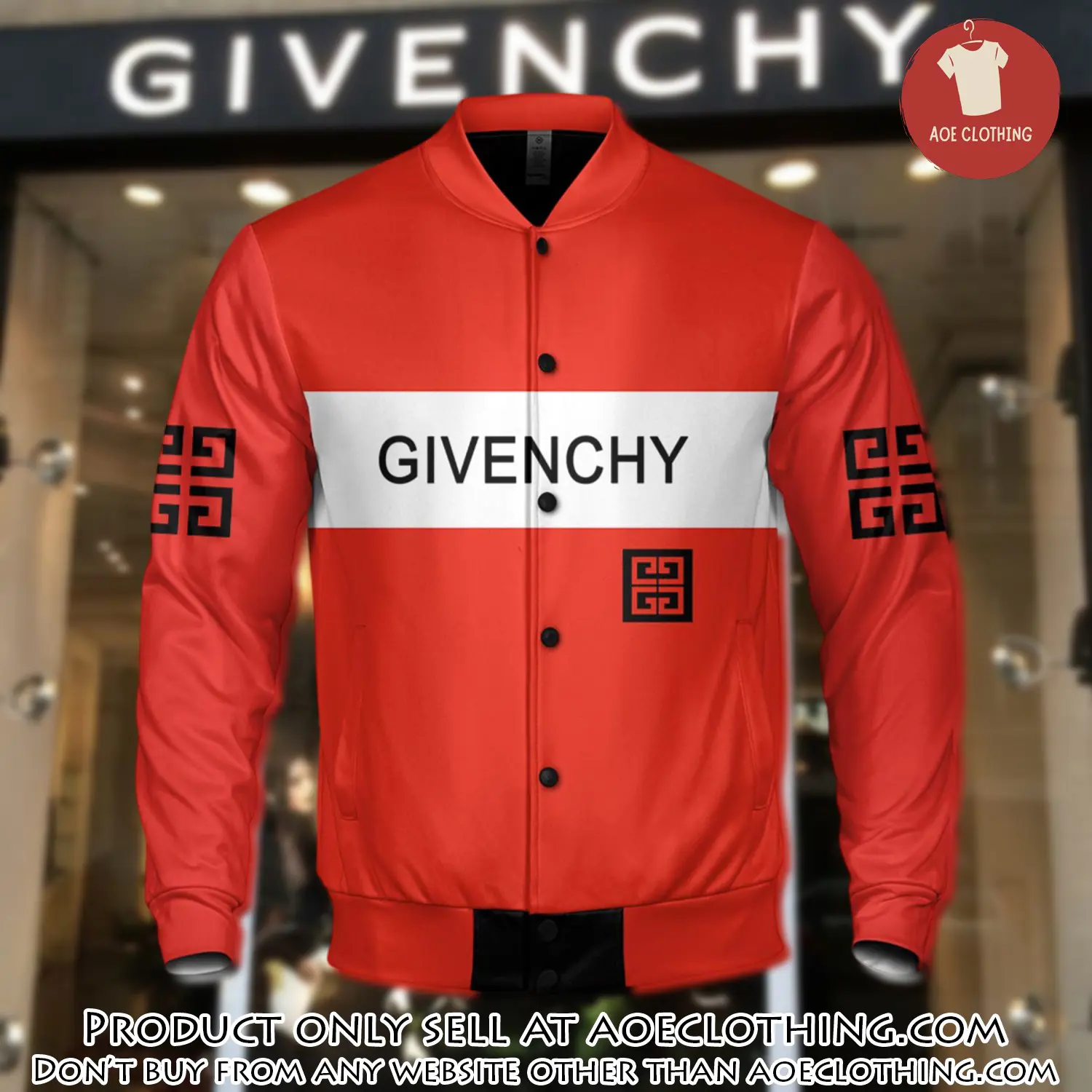Luxury givenchy varsity premium baseball jacket bjv1045 aoe2136894